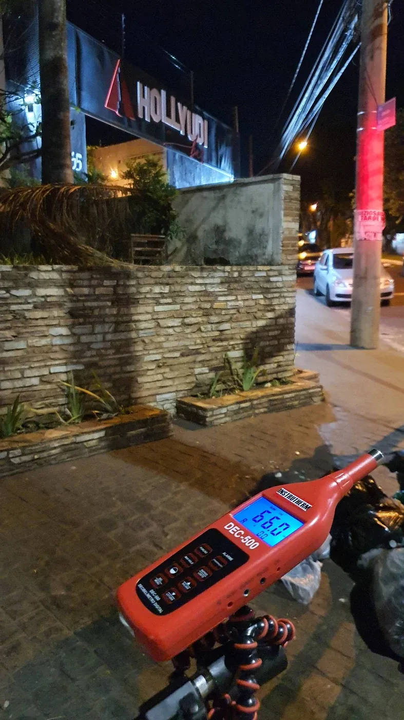 Bar em avenida: estudo e laudo acústico