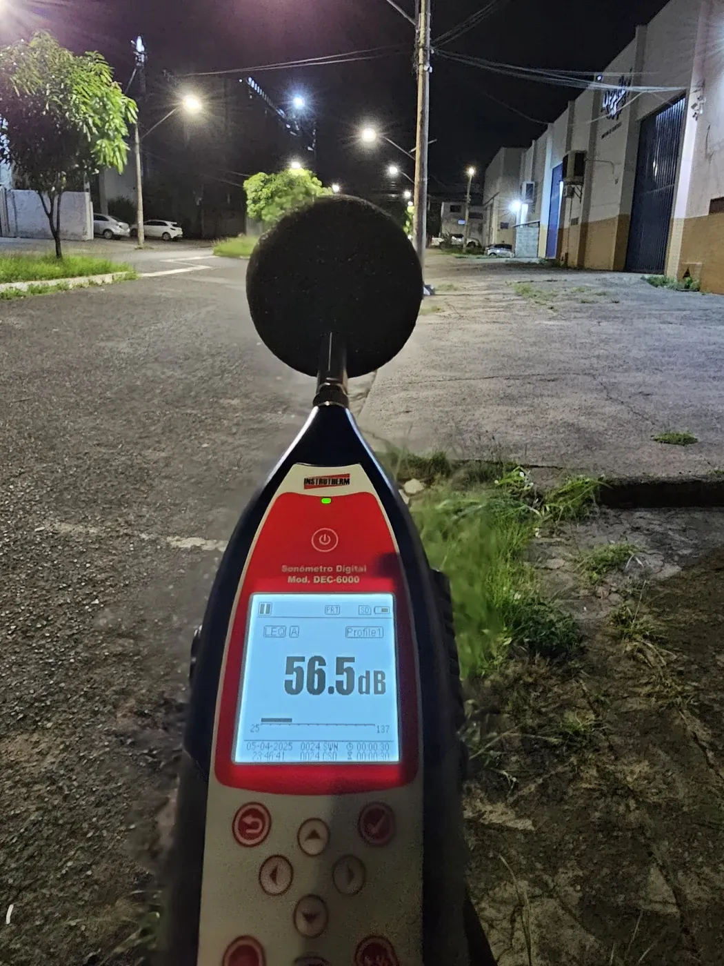 Registro do ambiente e das condições do levantamento, selecionado do acervo deste atendimento.